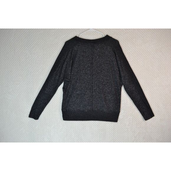 Buffalo David Bitton Women's Medium Gray V Neck Long Sleeve Sweater - Picture 6 of 10